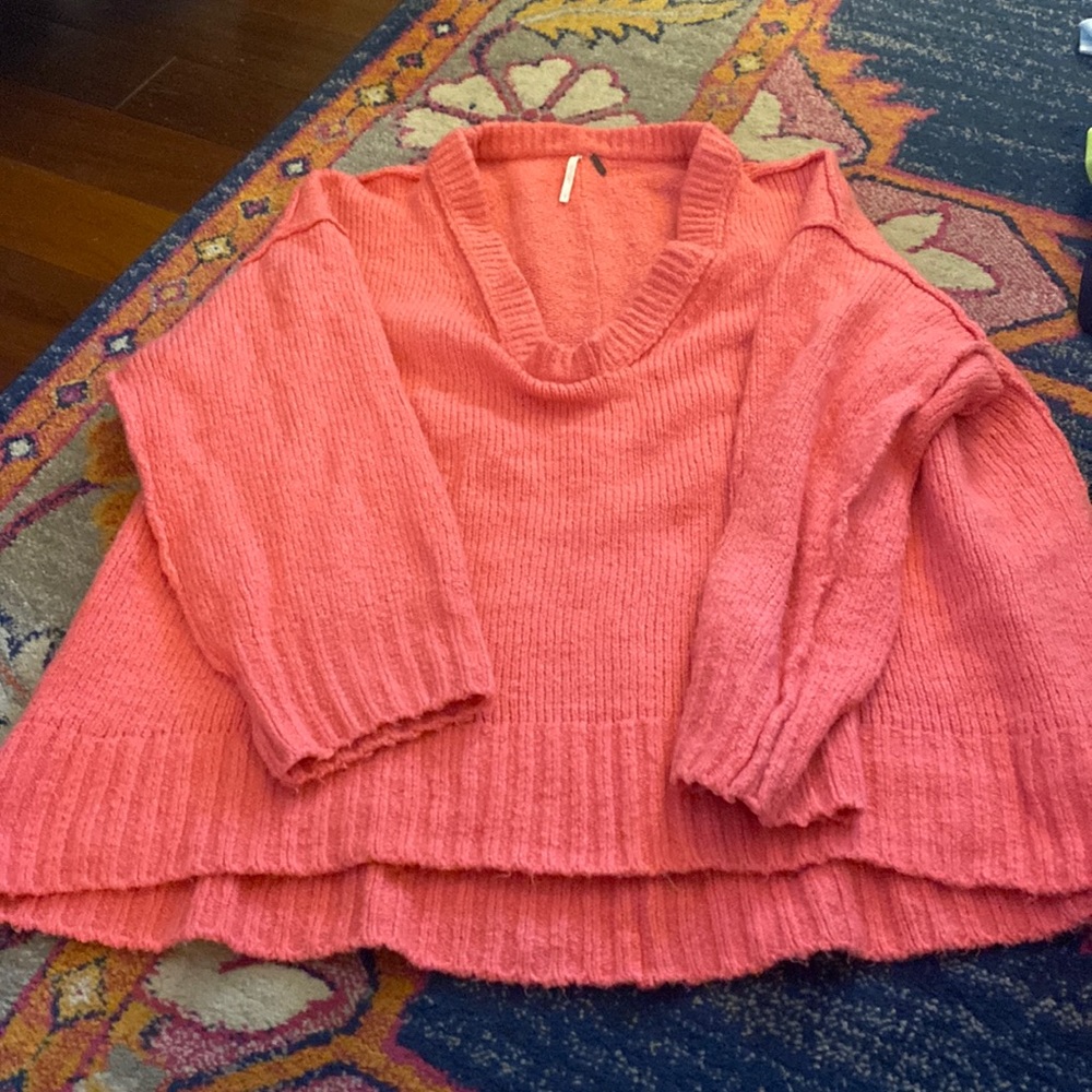 Free people dropped shoulder sweater